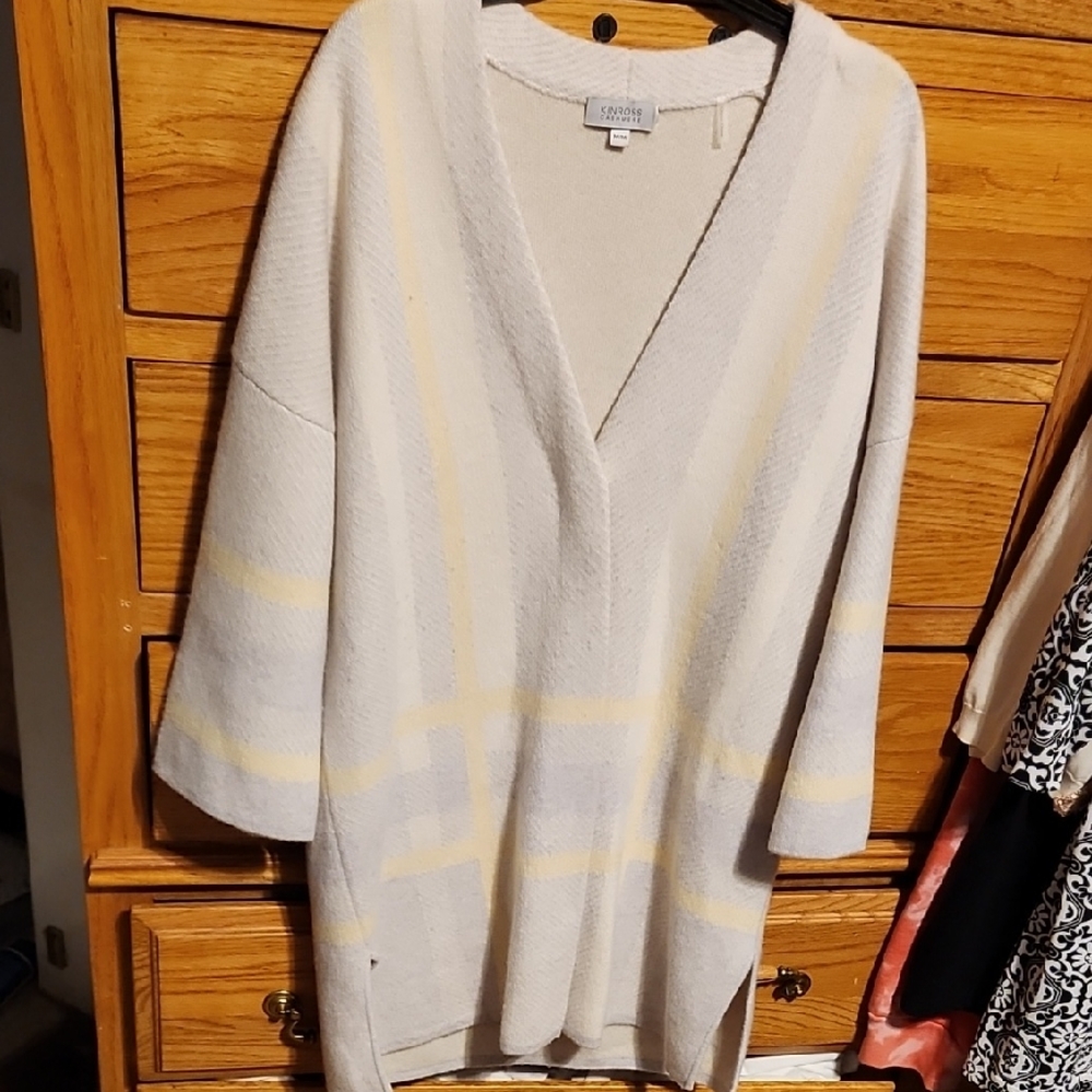 Kinross 100% Cashmere Cardigan Sweater